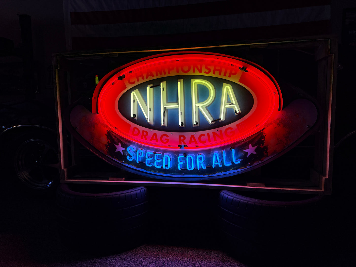 NHRA Neon Sign